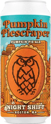NIGHT SHIFT PUMPKIN PIESCRAPER 4PK 16OZ CANS